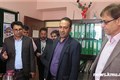 بازدید نماینده مردم شهرستان بافت در مجلس شورای اسلامی از شبکه بهداشت و درمان شهرستان ارزوئیه 